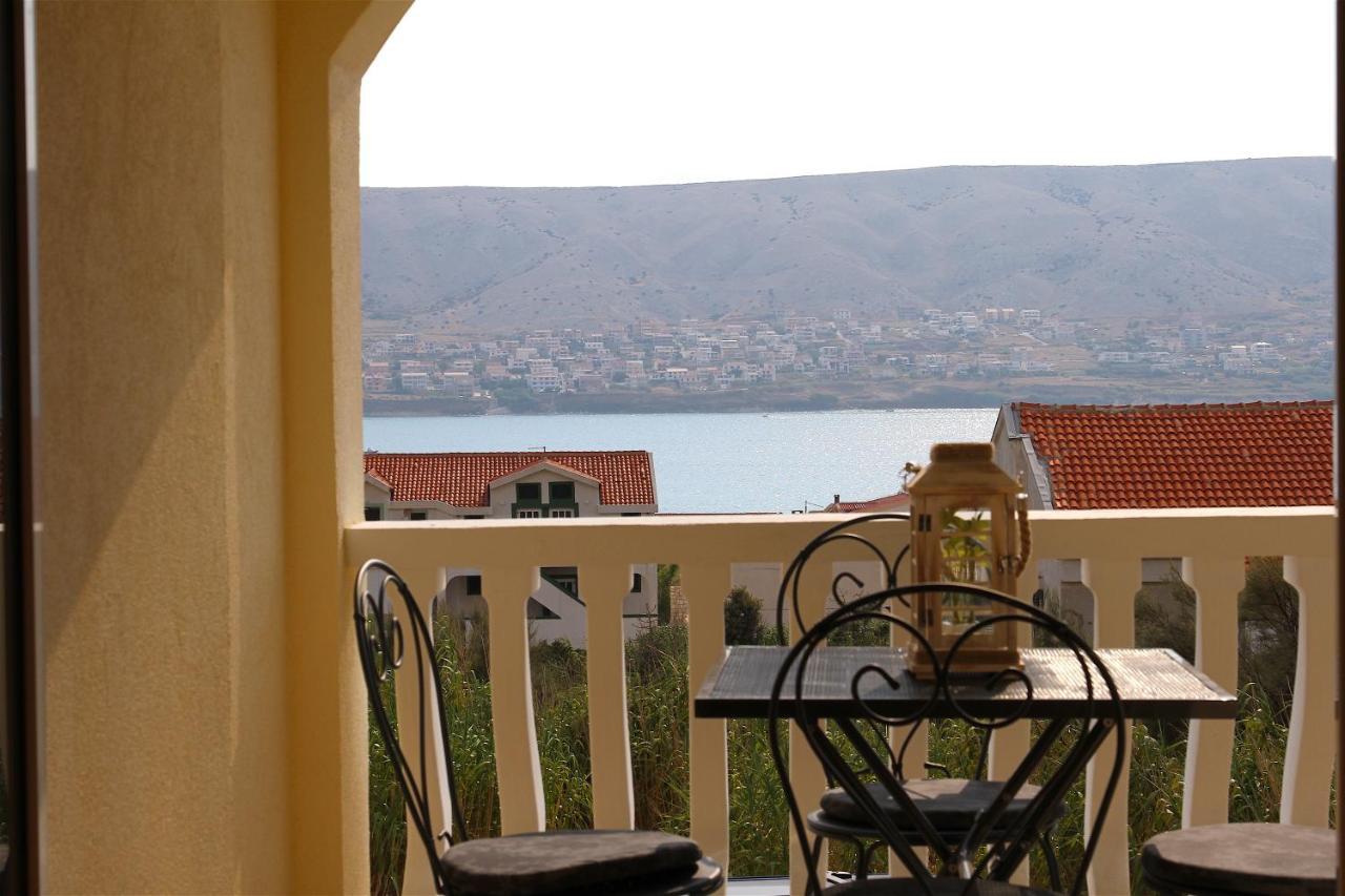 Villa Luka Pag Town Exterior foto
